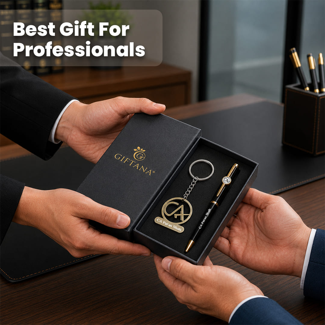 1782714110_Premium Chartered Accountant Pen & Keychain Gift Set- 2